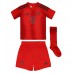 Maillot de foot Bayern Munich Konrad Laimer #27 Domicile vêtements enfant 2024-25 Manches Courtes (+ pantalon court)